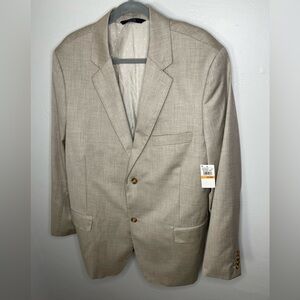 New Perry Ellis Tan Blazer (Men)